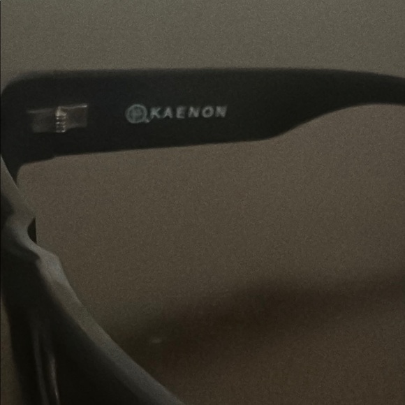 Black Rectangular Sunglasses with Chunky Frame - Picture 3 of 5